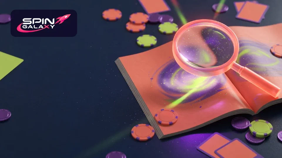 Star map with a compass and an open guide book